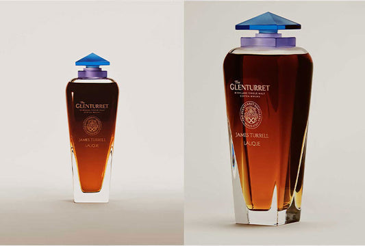Carafe Eight Decades pas James Turrell x Lalique x The Glenturret