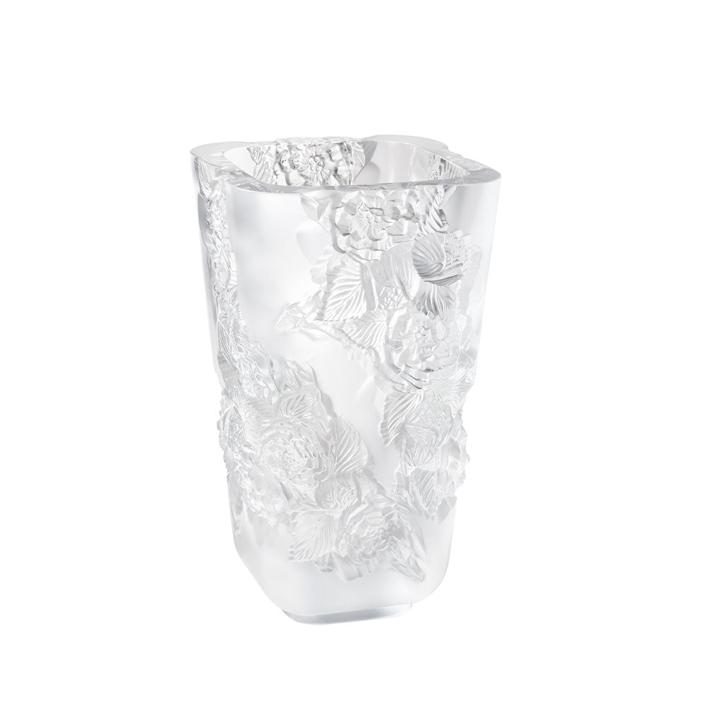 Pivoines Vase Large Size – Lalique France