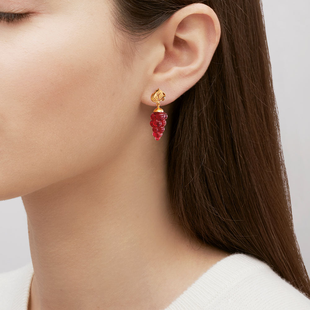 Boucles d'Oreilles Vigne