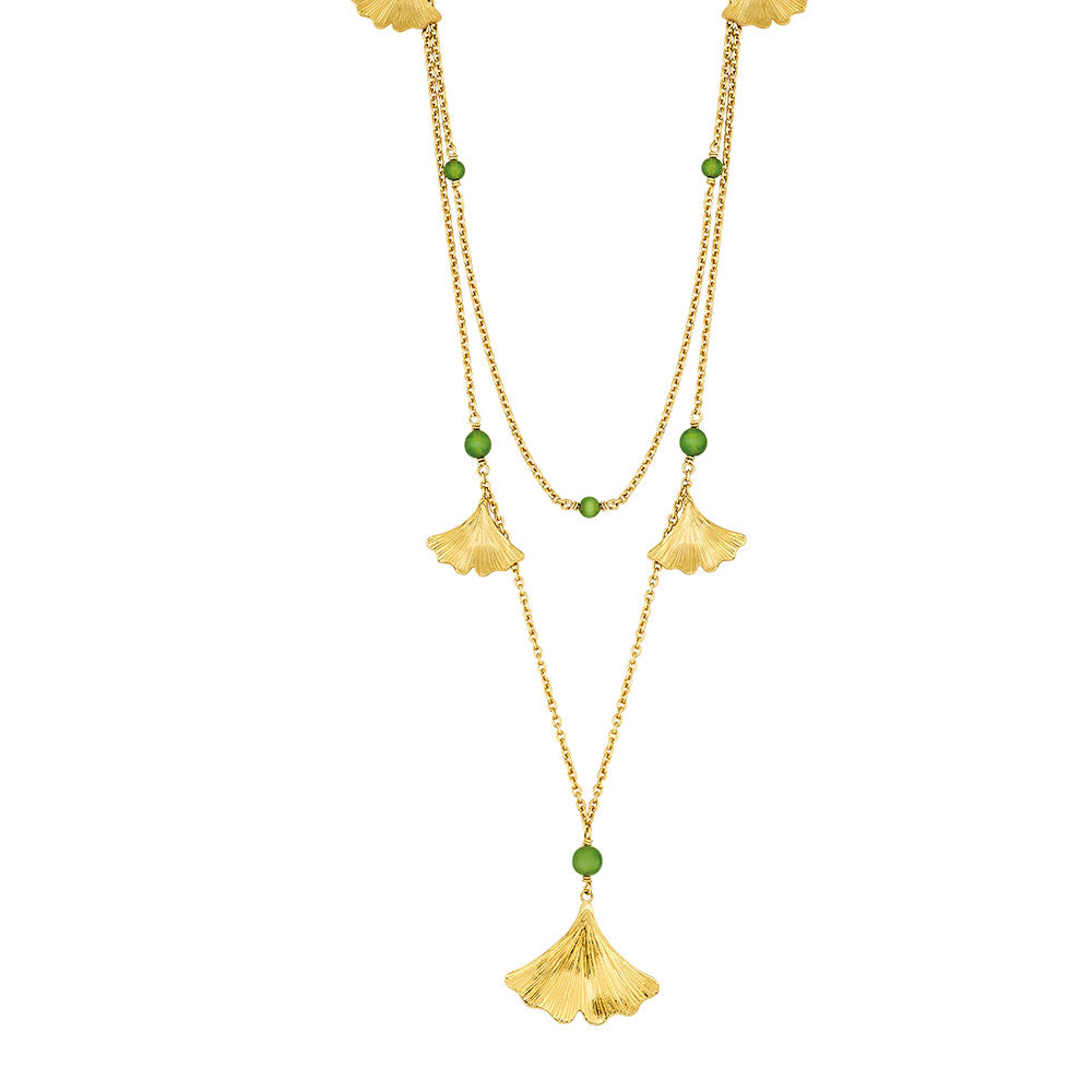 Ginkgo large necklace
