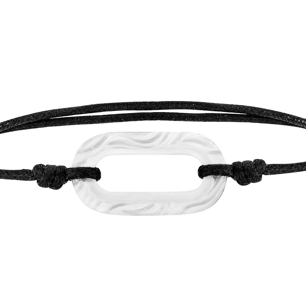 Empreinte animale cord bracelet