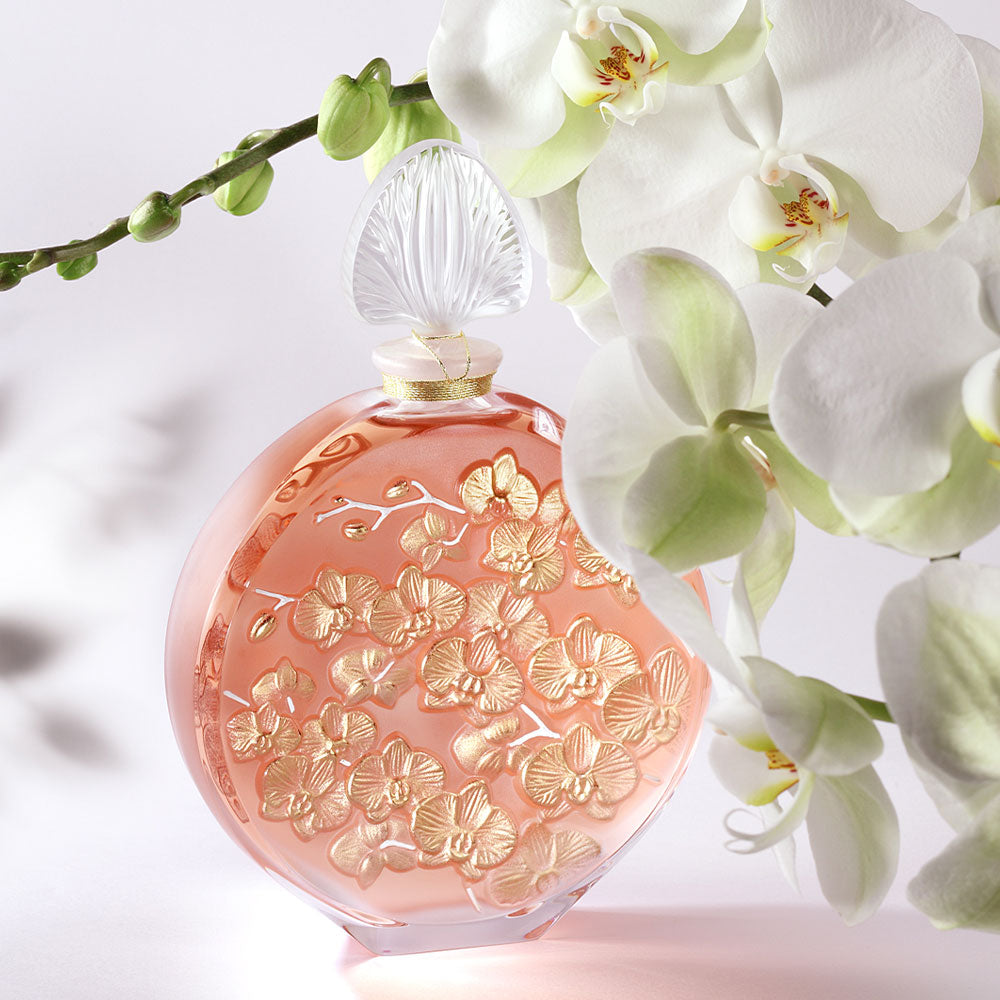 Crystal Collectible Bottle “Orchidée”