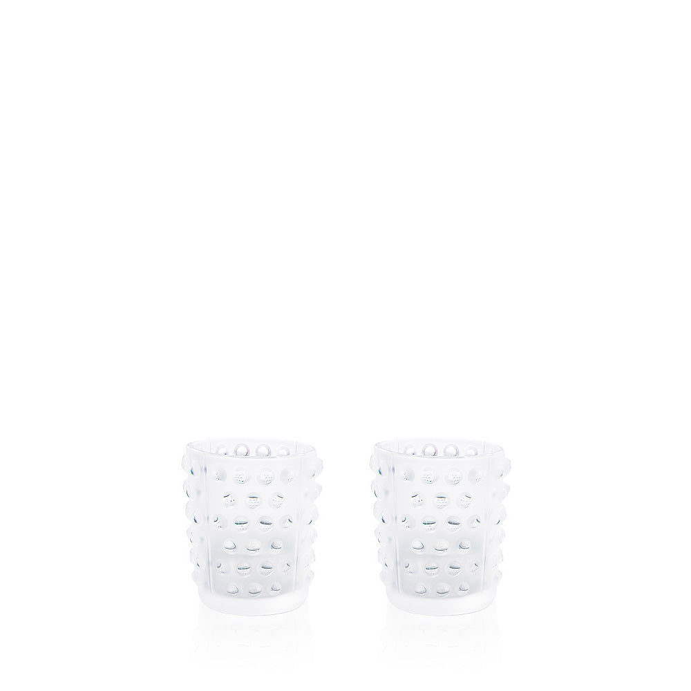 Set of 2 Mossi votives – Lalique France