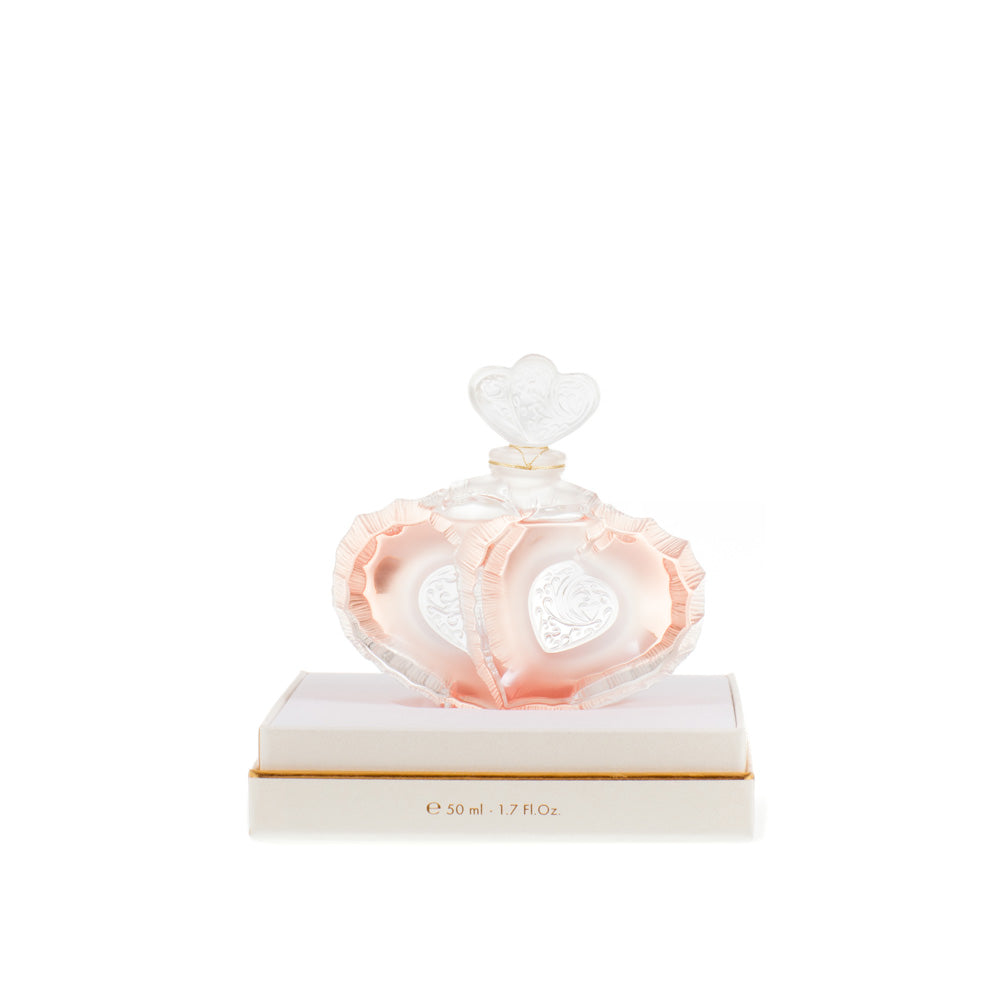 Collectible Crystal Flacon “Deux Coeurs”