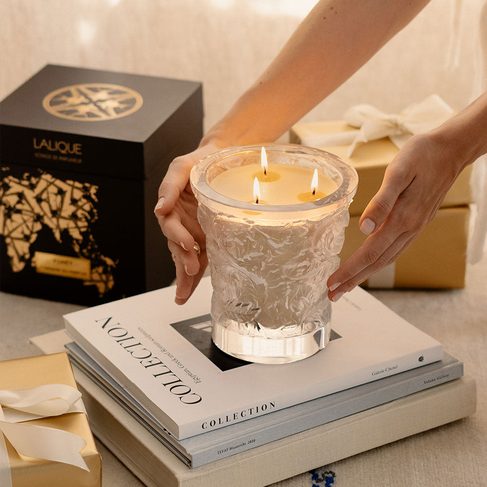 Forest, Crystal Scented Candle