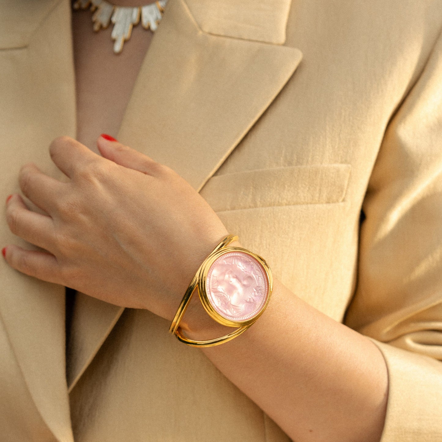 Bracelet Manchette Aréthuse Rond