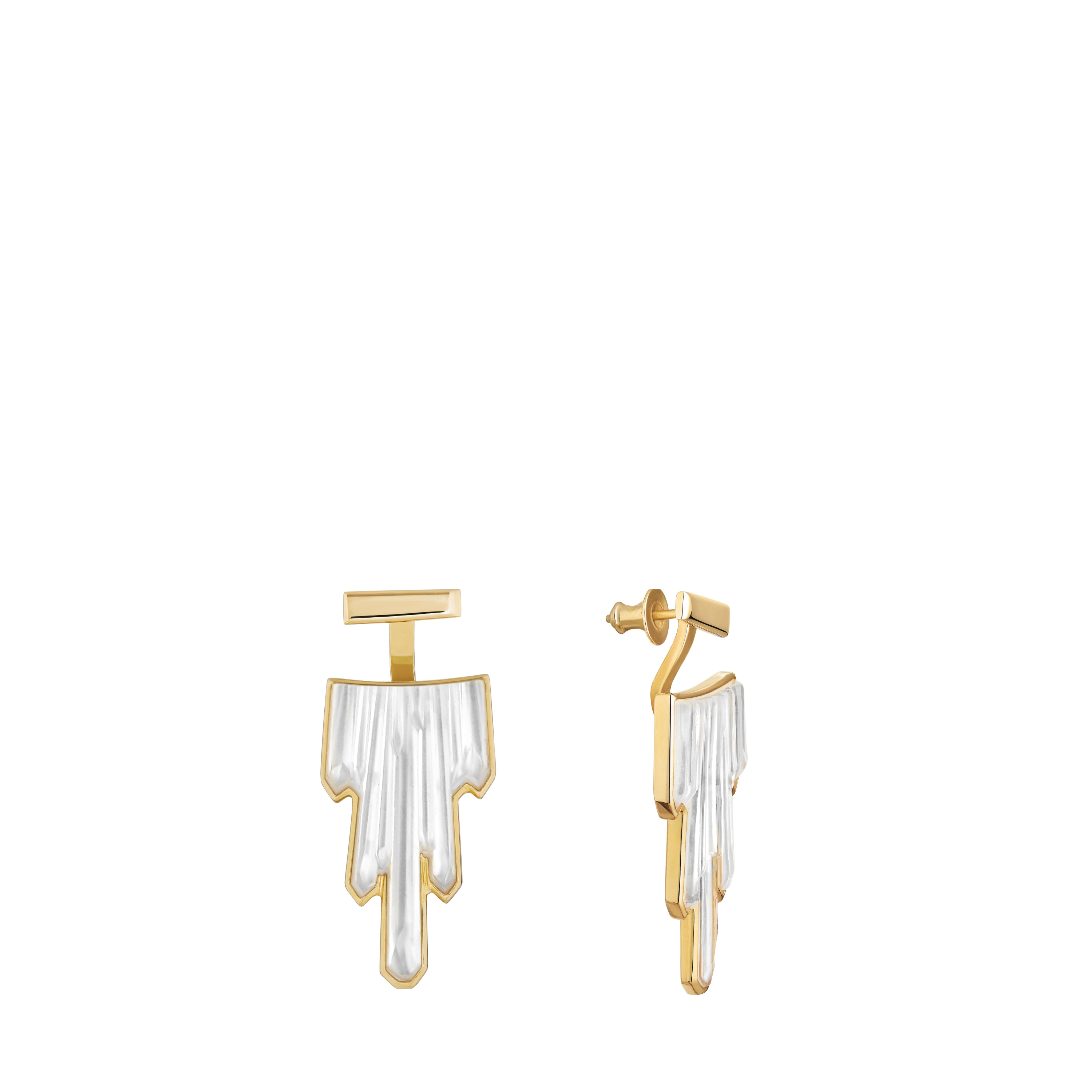 Boucles D'oreilles Lalique – Élégantes Et Neuves, Sans Emballage D’origine