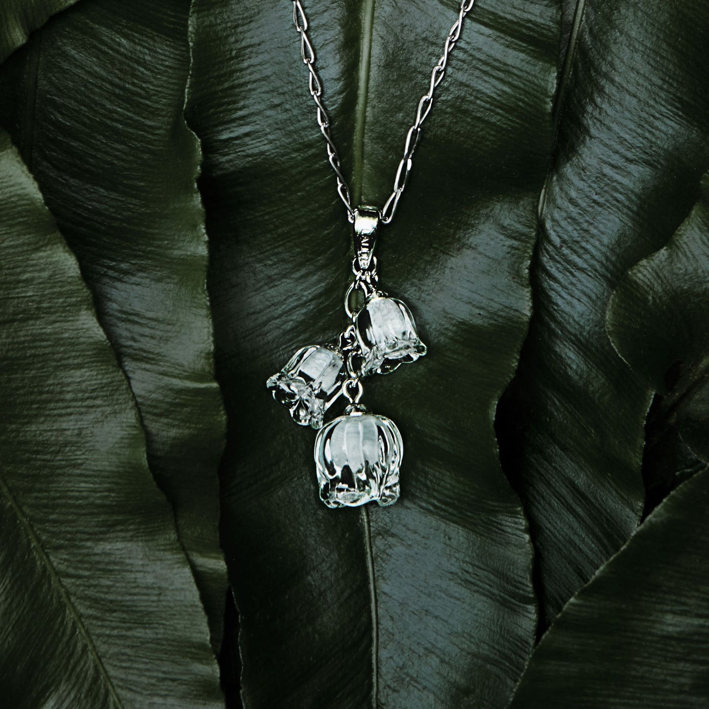 Pendentif Muguet 3 cristaux