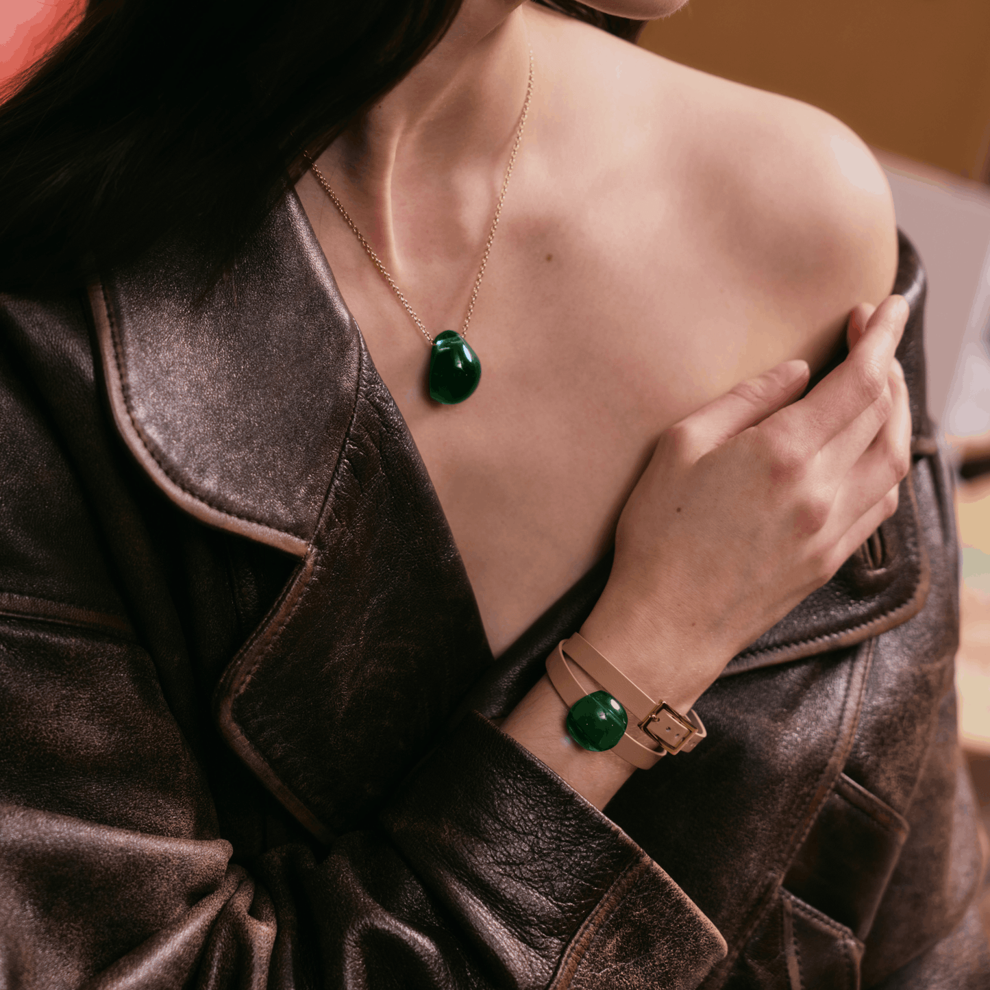 Cabochon pendant