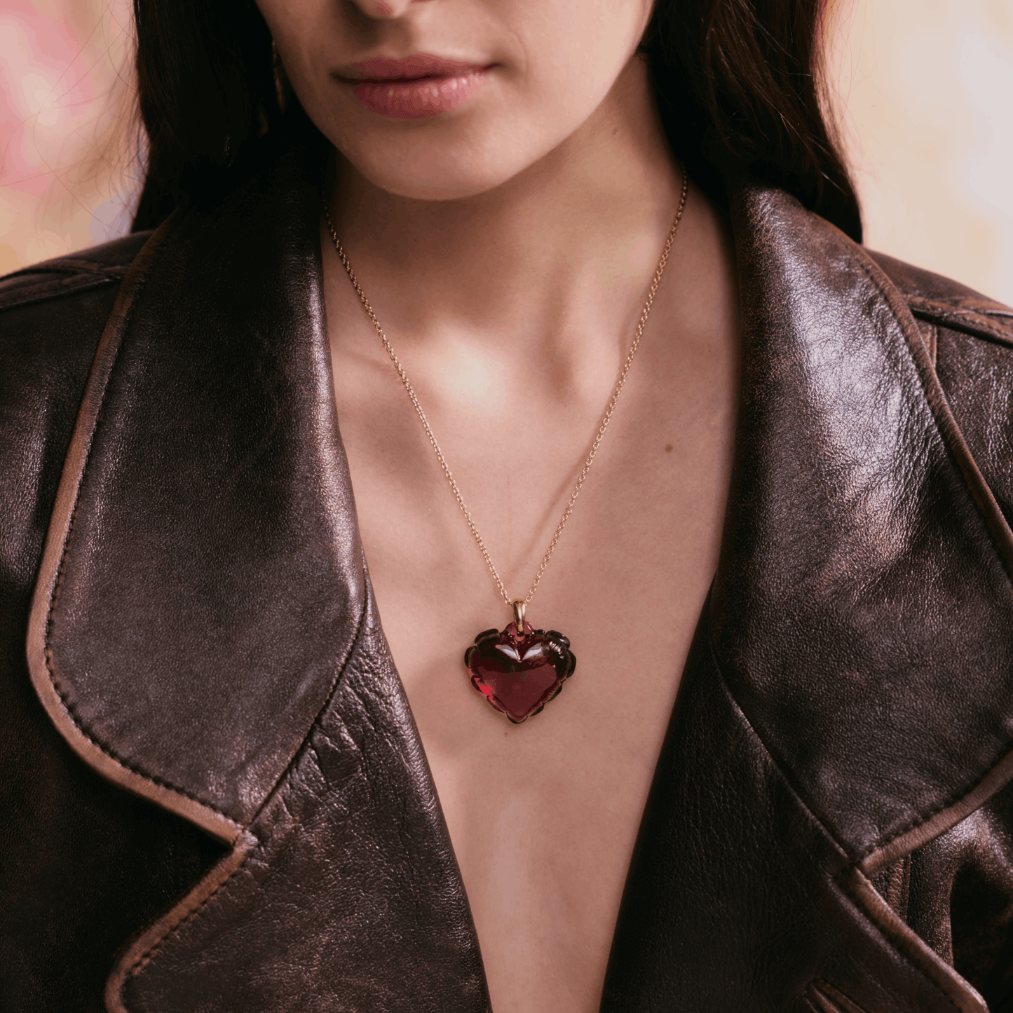 Pendentif souffle d'amour