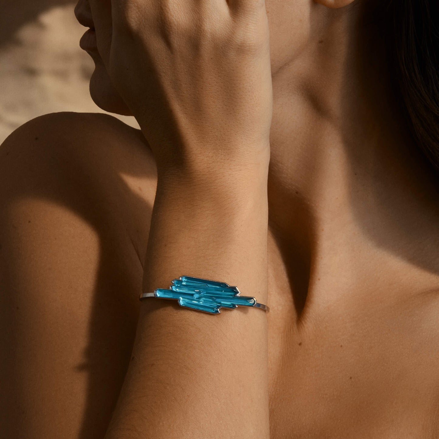 Bracelet jonc flexible Terramineral