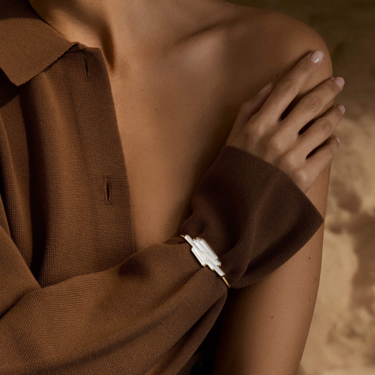 Terramineral bangle bracelet