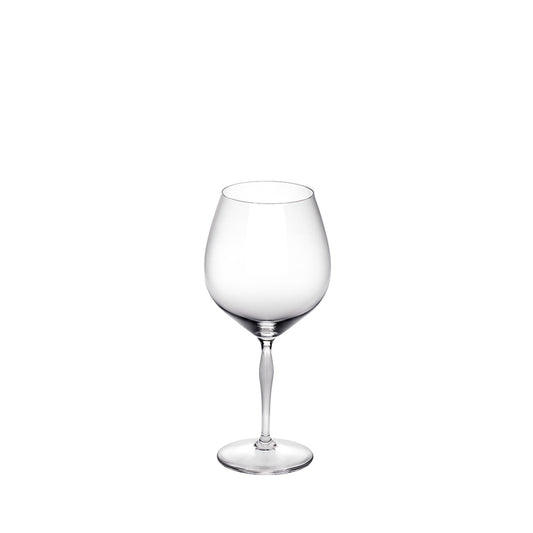 100 POINTS Burgundy glass