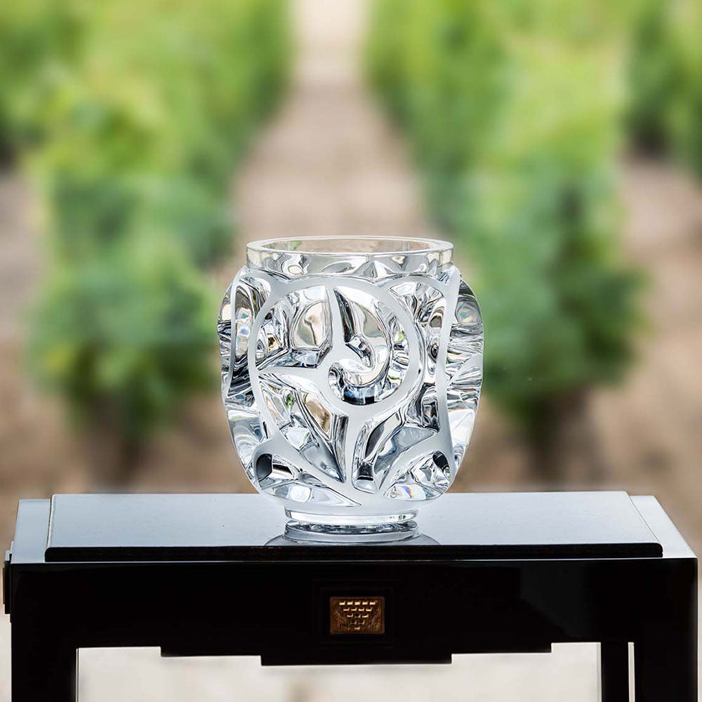 Tourbillons grand vase – Lalique France