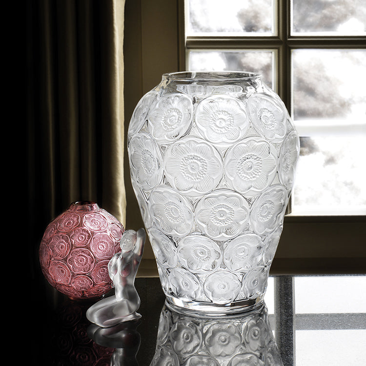 Anemones vase – Lalique France