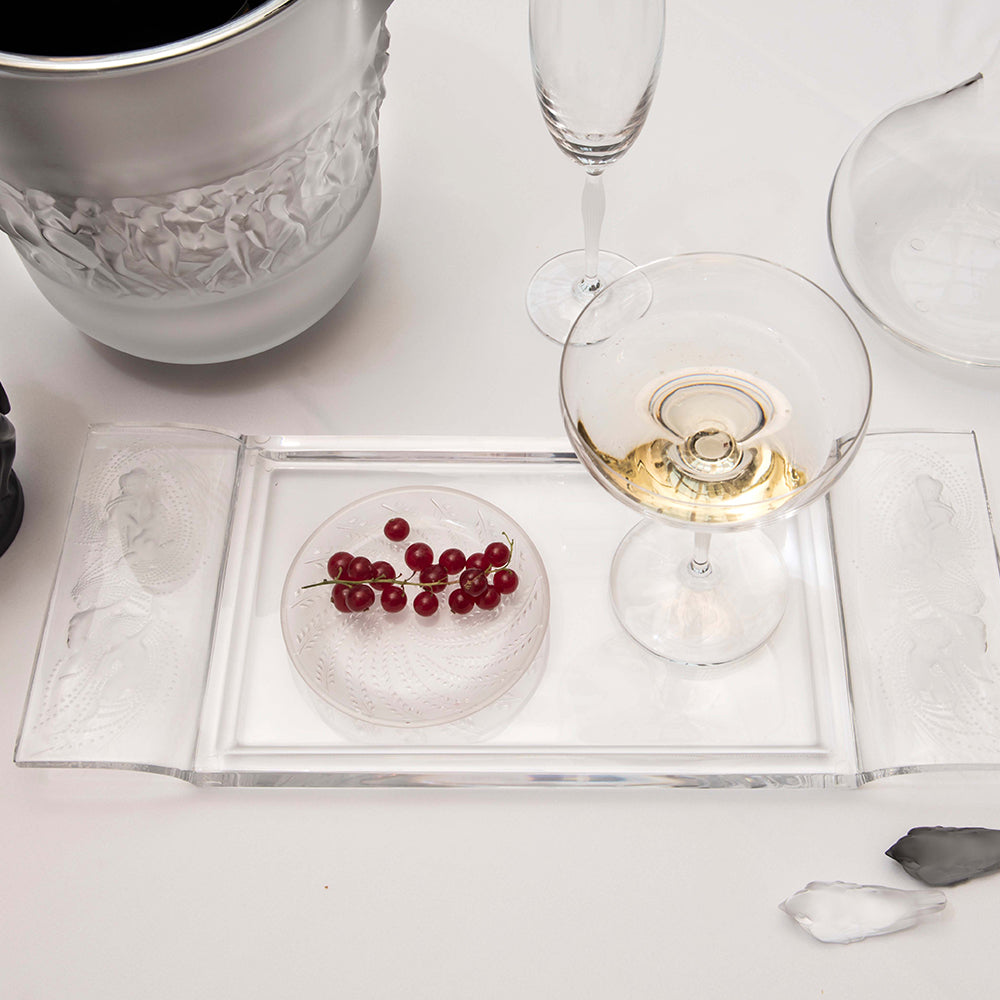 Bacchantes Champagne cooler – Lalique France