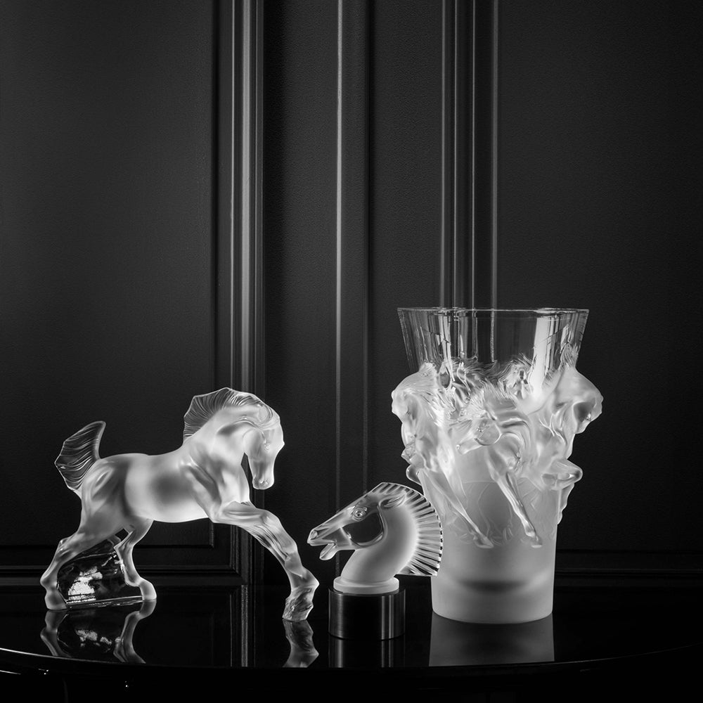 Horse sculpture – Lalique France
