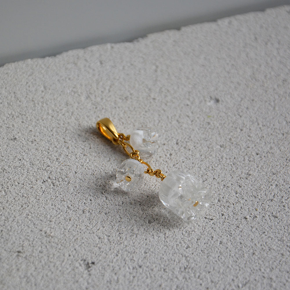 Pendentif Muguet 3 cristaux