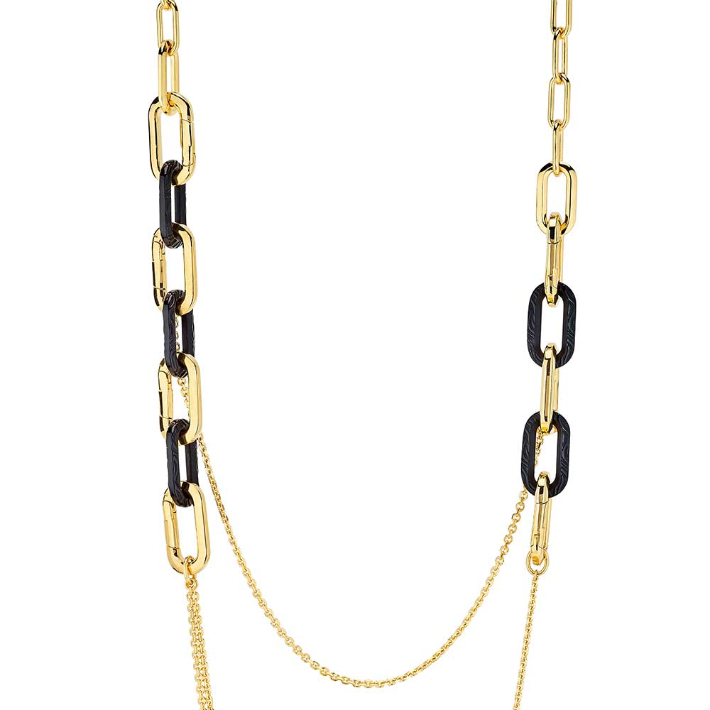 Empreinte animale long necklace