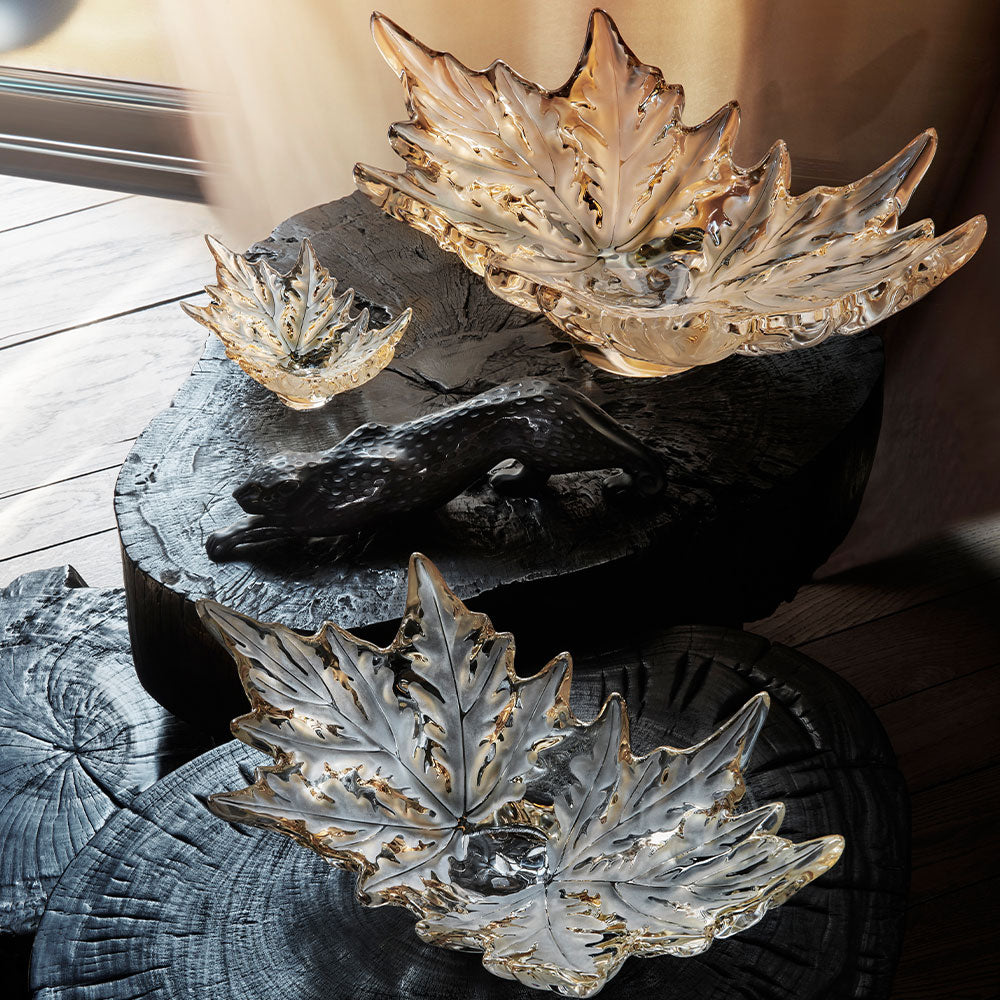 ラリック シャンゼリゼ　ゴールドラスター 大型ボウル Champs-Élysées bowl – Lalique North America