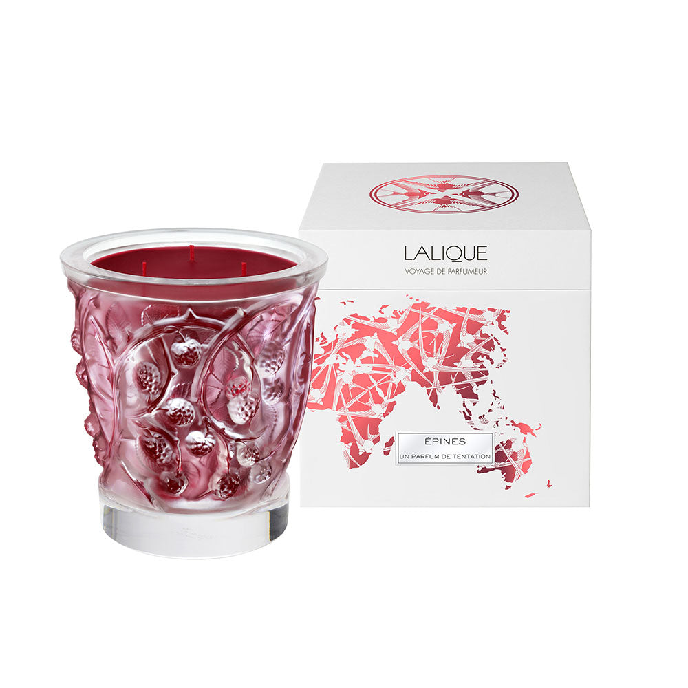 Épines, Crystal Scented Candle – Lalique France