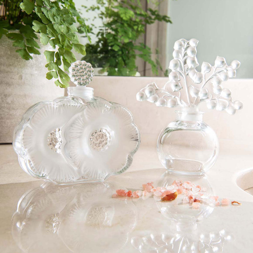 2 Fleurs perfume bottle – Lalique France