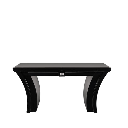 Raisins curved console table