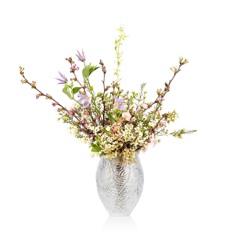 Feuilles vase