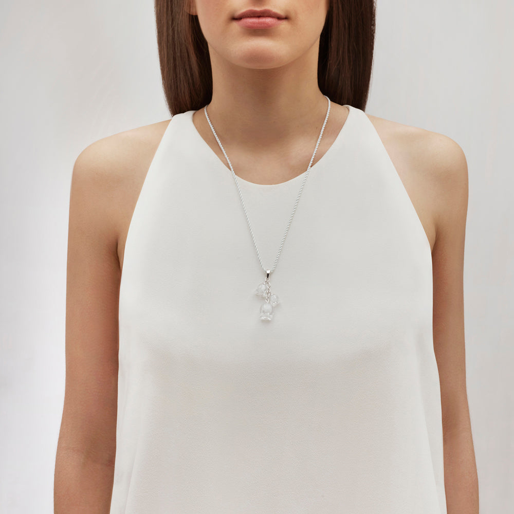 Pendentif Muguet 3 cristaux