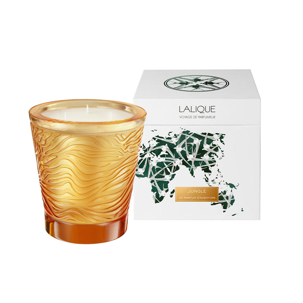 Jungle, Limited Edition Crystal Scented Candle – Lalique France