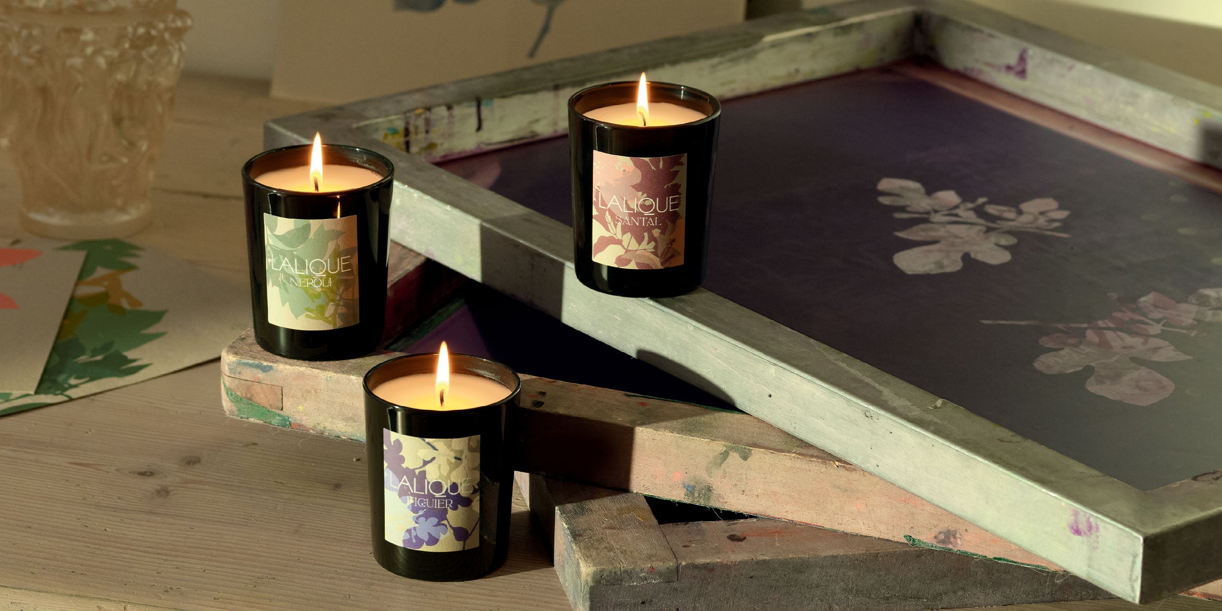 Limited Editions, Voyage de Parfumeur Candles – Lalique France