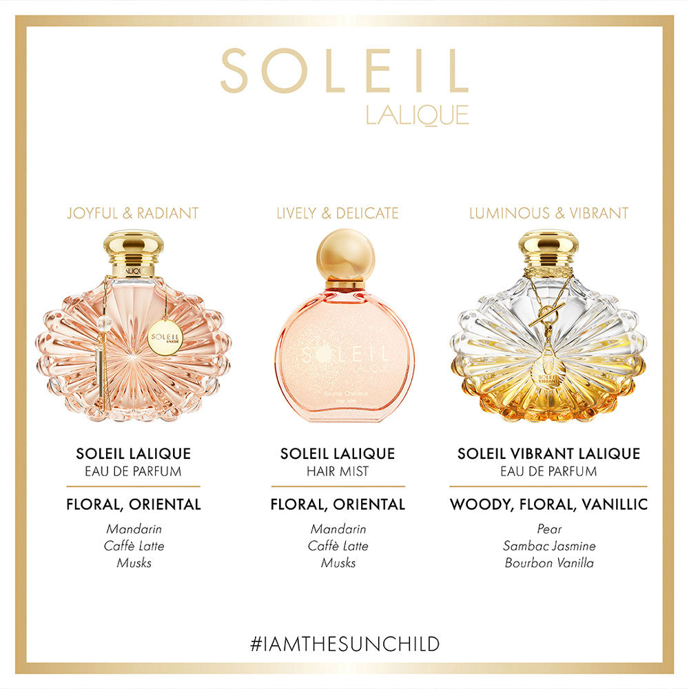 Soleil Vibrant Lalique, Eau de Parfum – Lalique France
