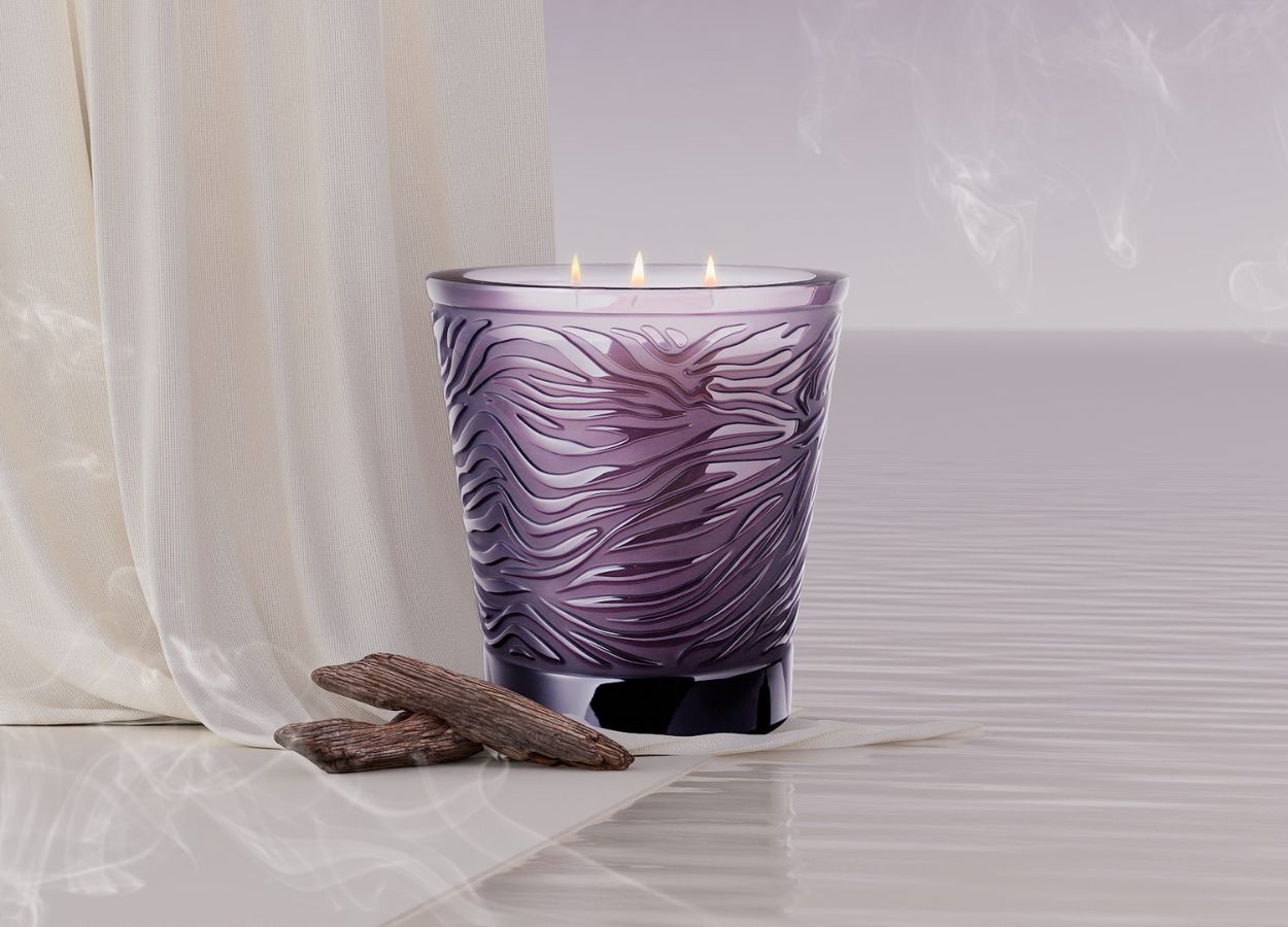 Mirage, Limited Edition Crystal Scented Candle – Lalique France