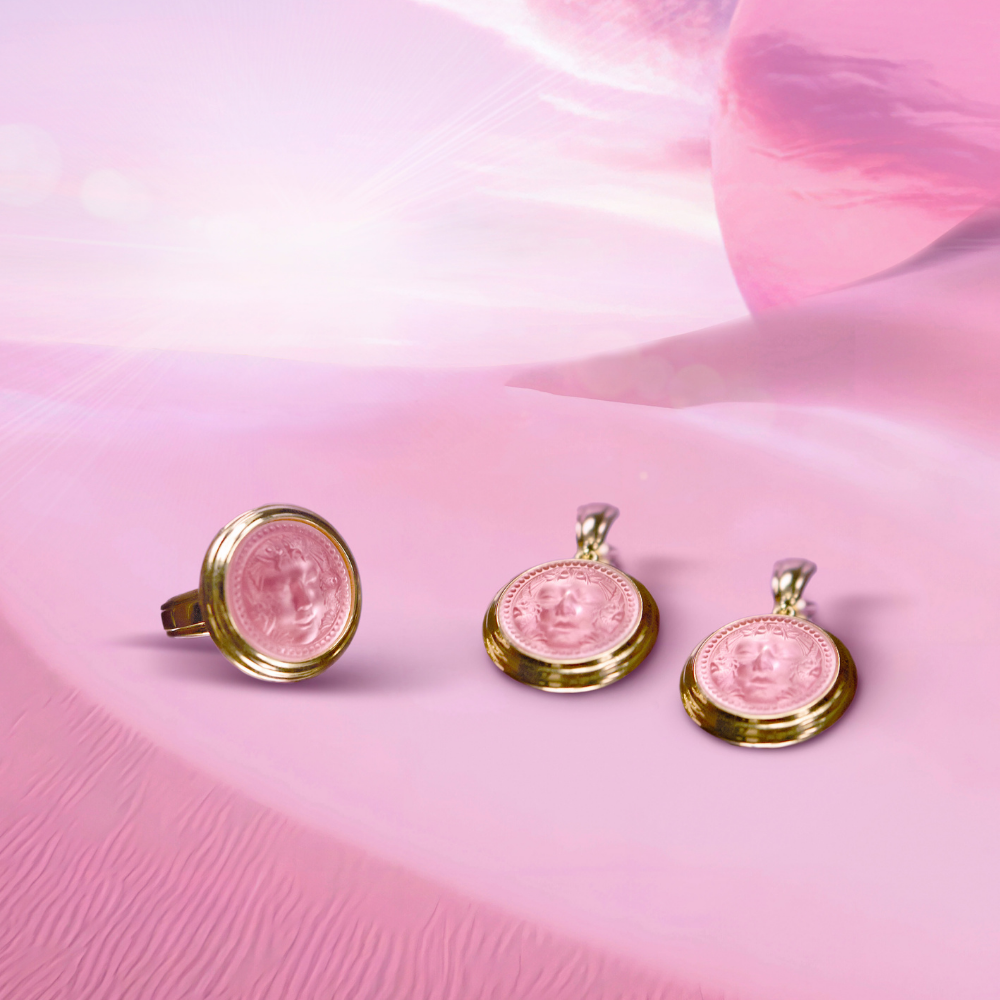 Aréthuse Round Earrings