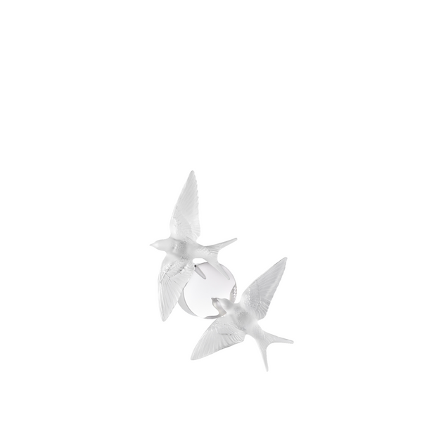 2 Swallows Wall Sconce – Lalique France
