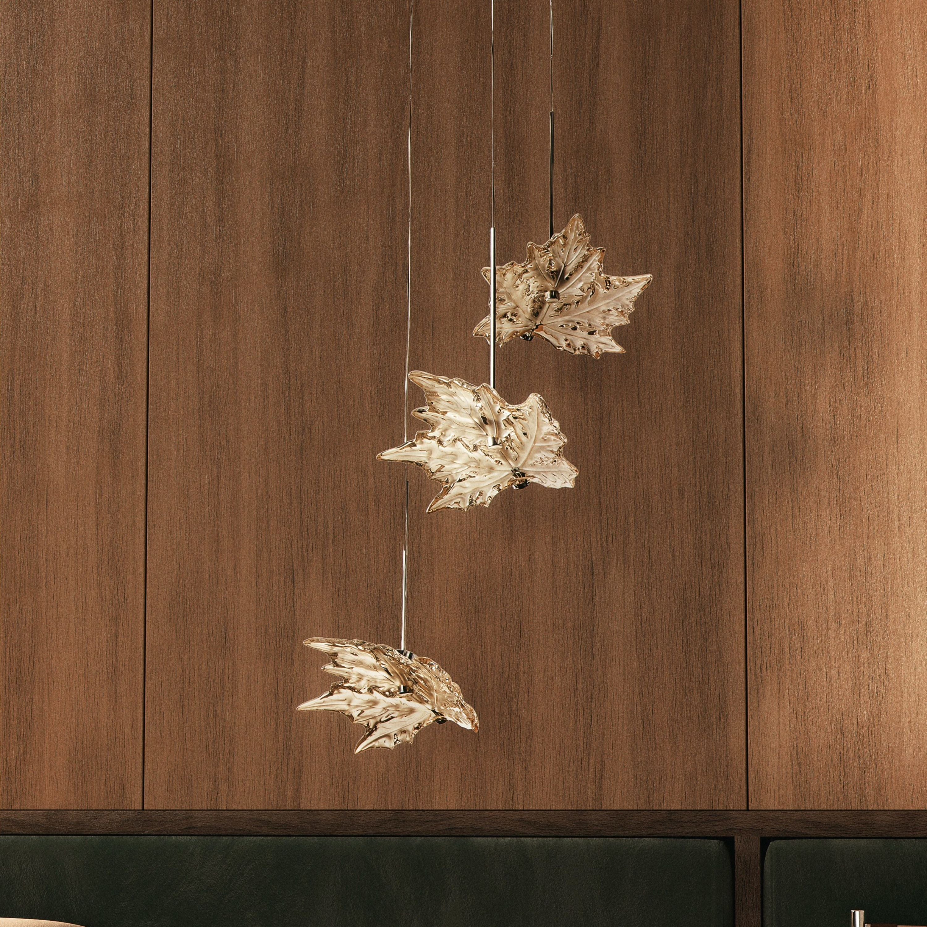 Champs-Élysées Liana, Small Size, 3 Leaves – Lalique France