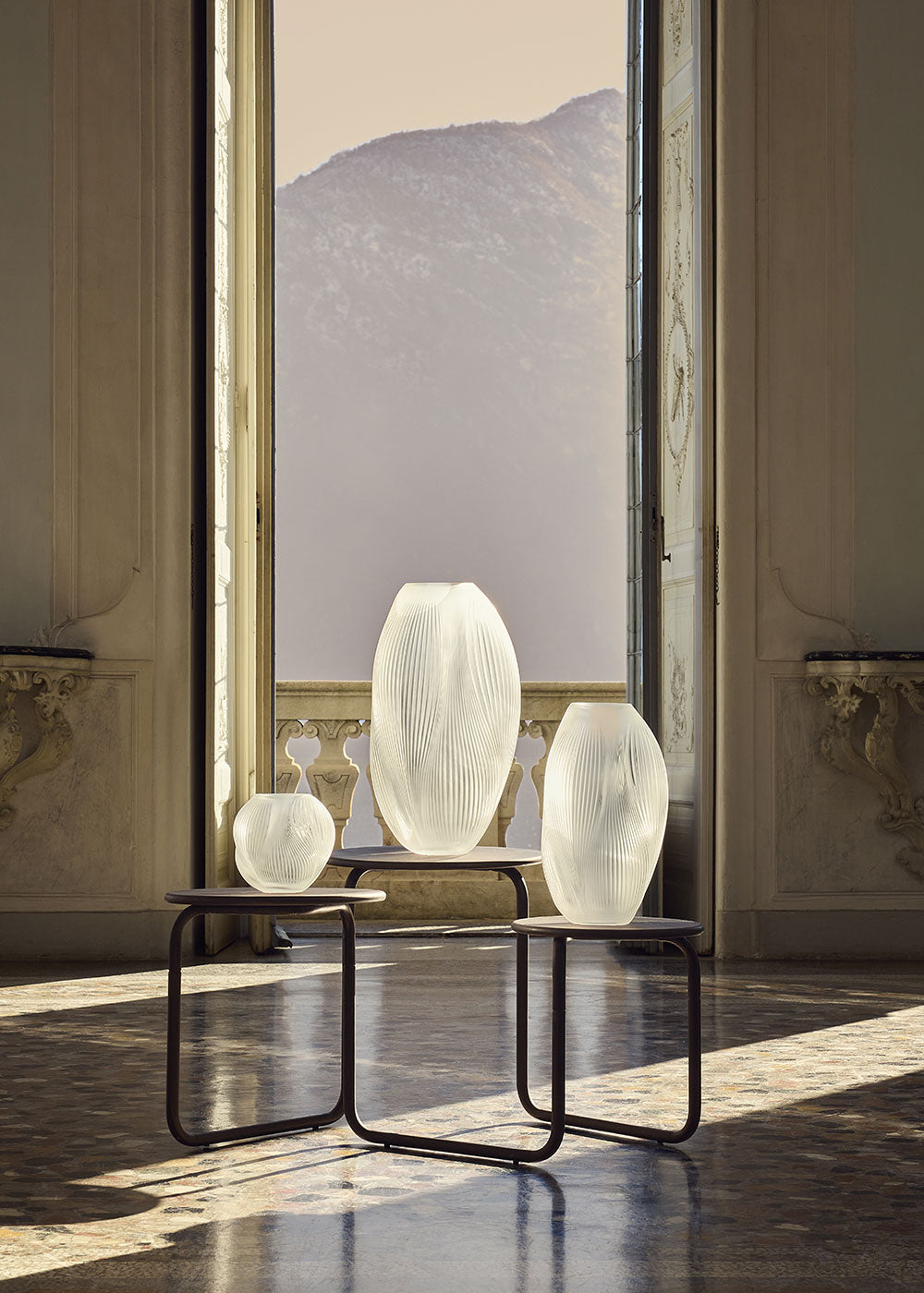 LALIQUE 花器 約20cm 他 Air – Lalique France