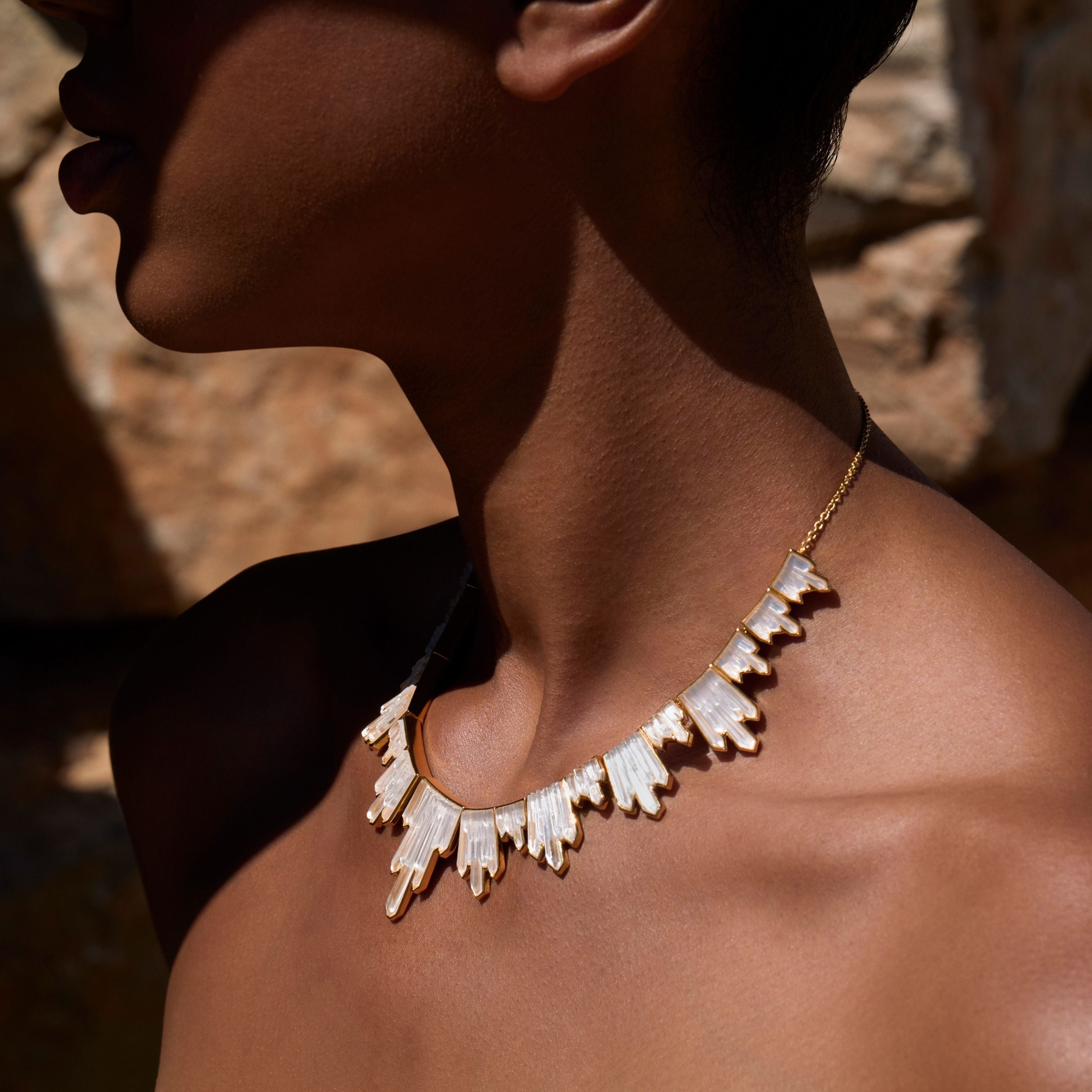 Terramineral Necklace 21 crystals – Lalique France