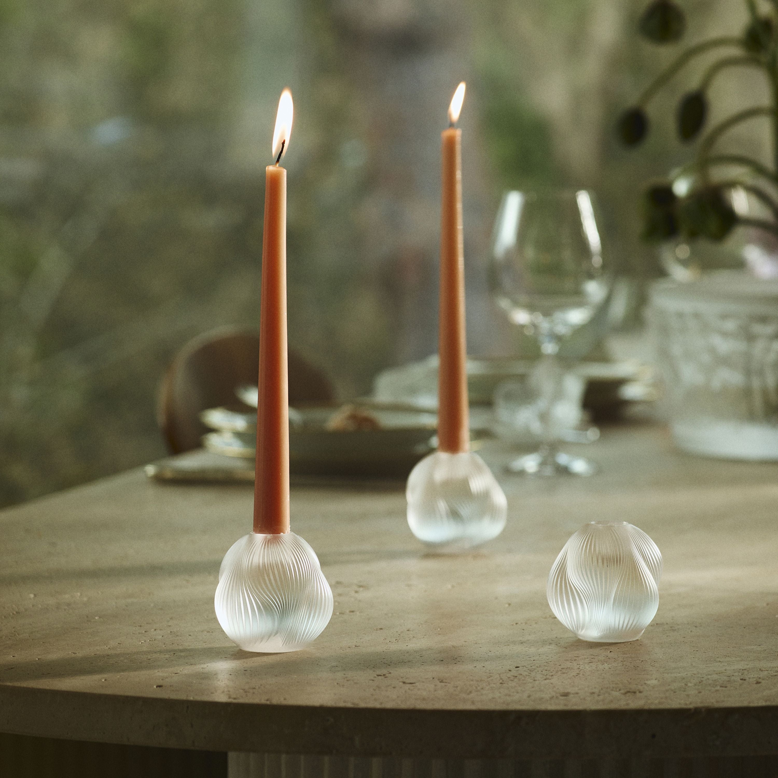 Alizé candle holder – Lalique France