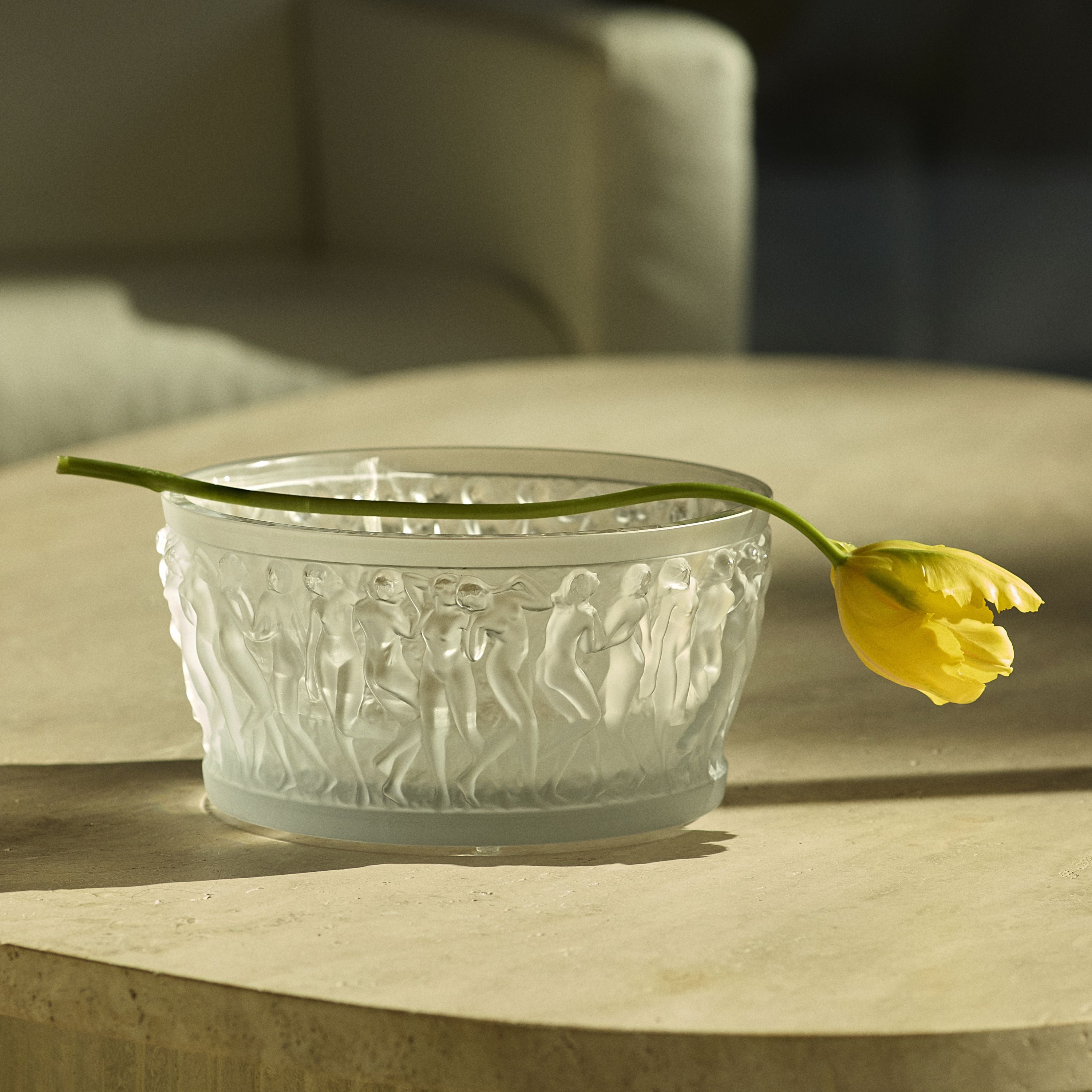 Bacchantes bowl – Lalique France