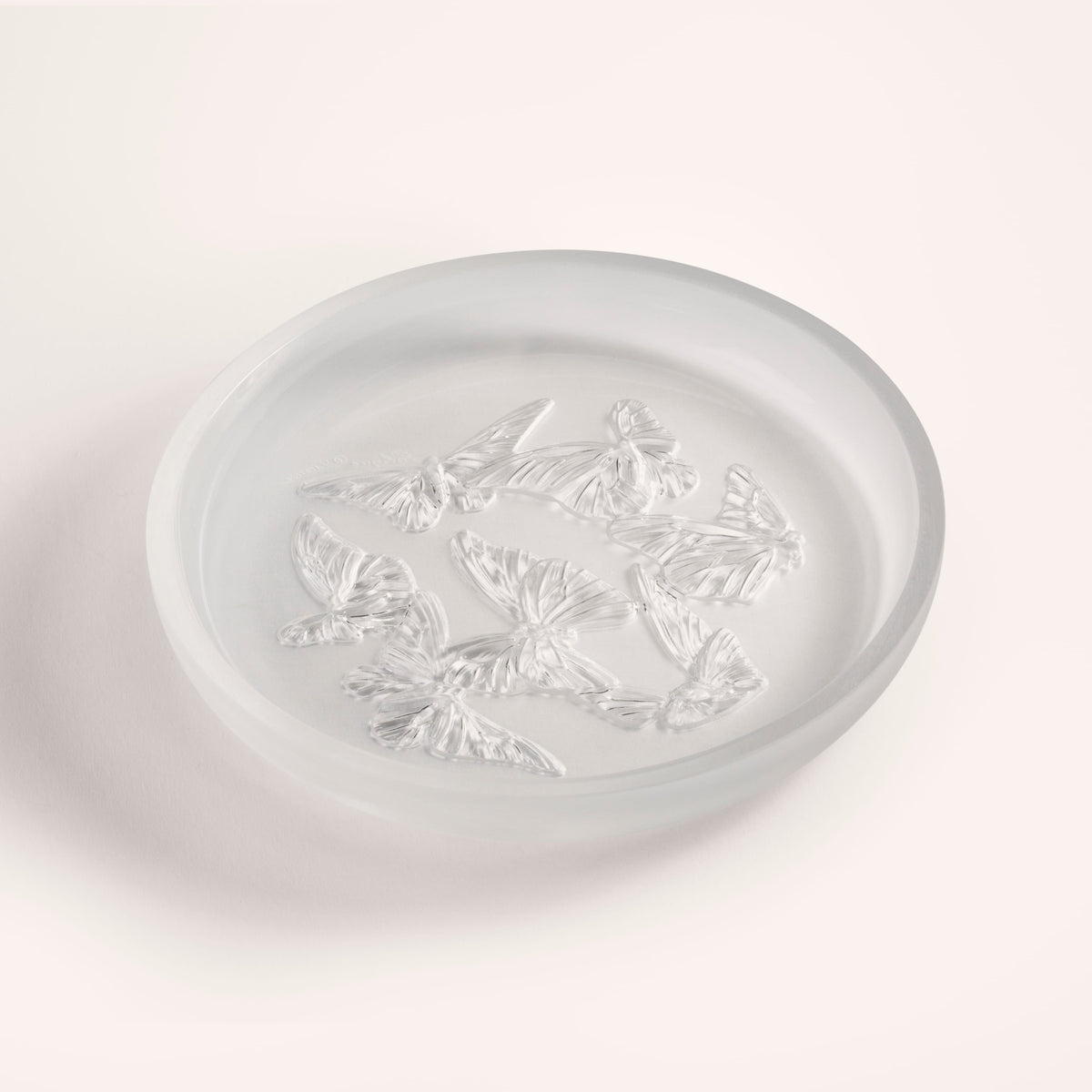 Coupelle plate Papillons