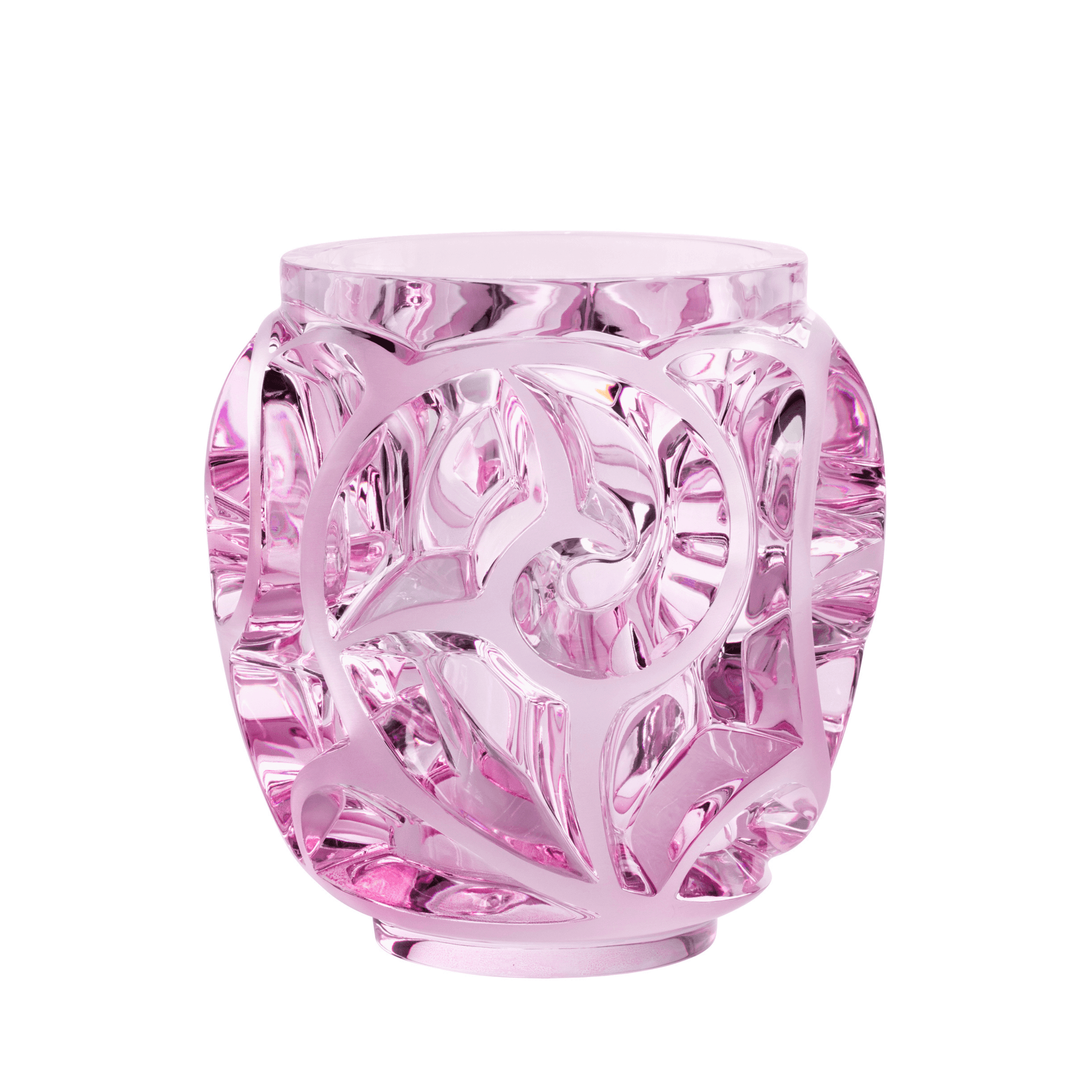 RU-6021　LALIQUE クリスタル　シルヴィ　花瓶 lalique-crystal-decorative-