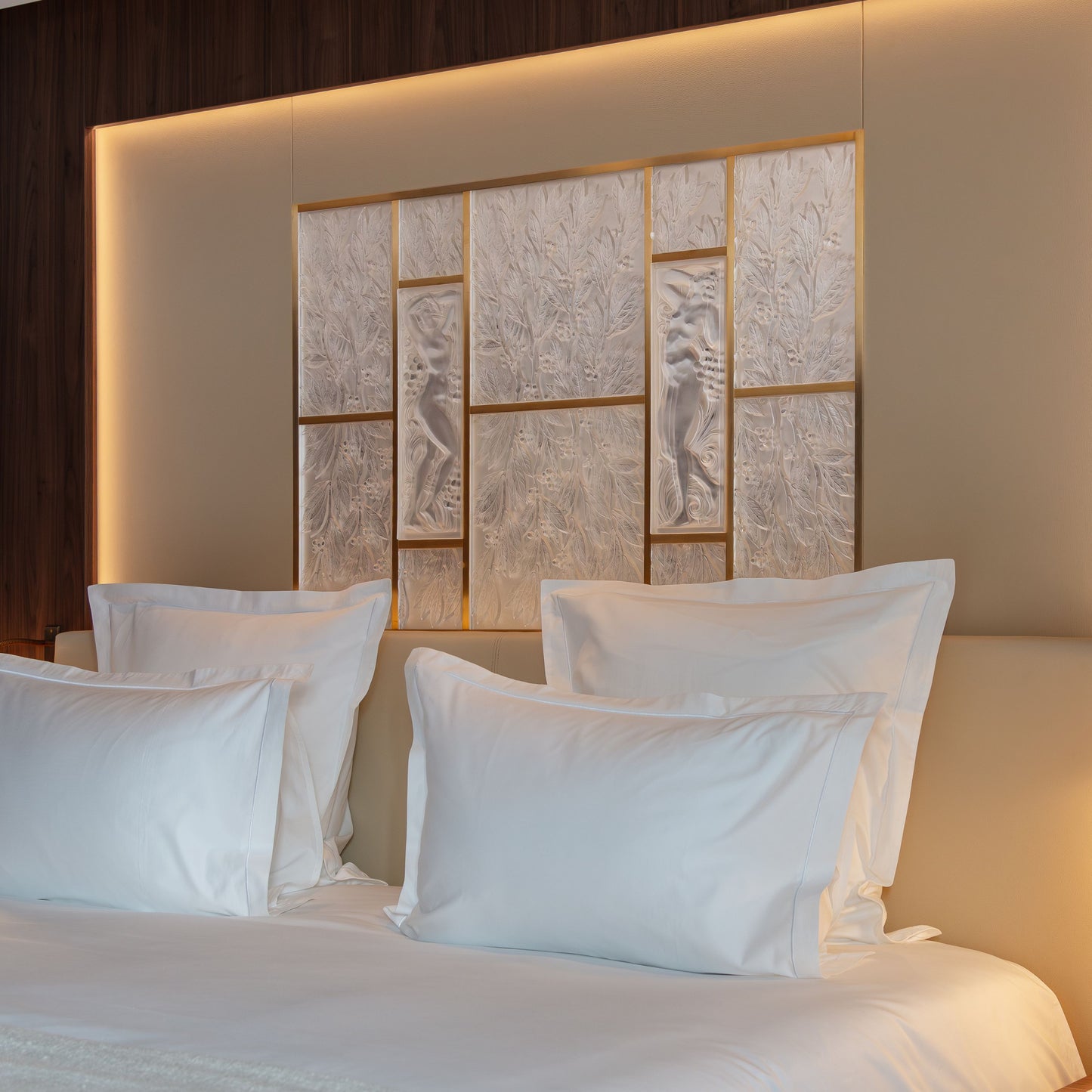 Lauriers decorative panel