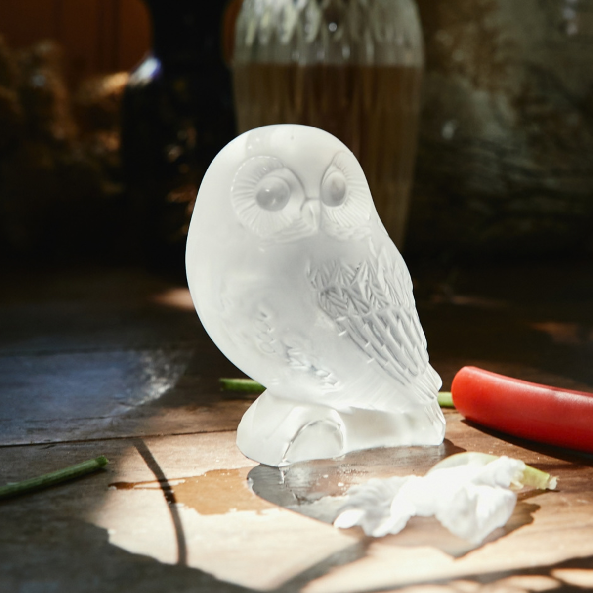 Sculpture Chouette Frissons
