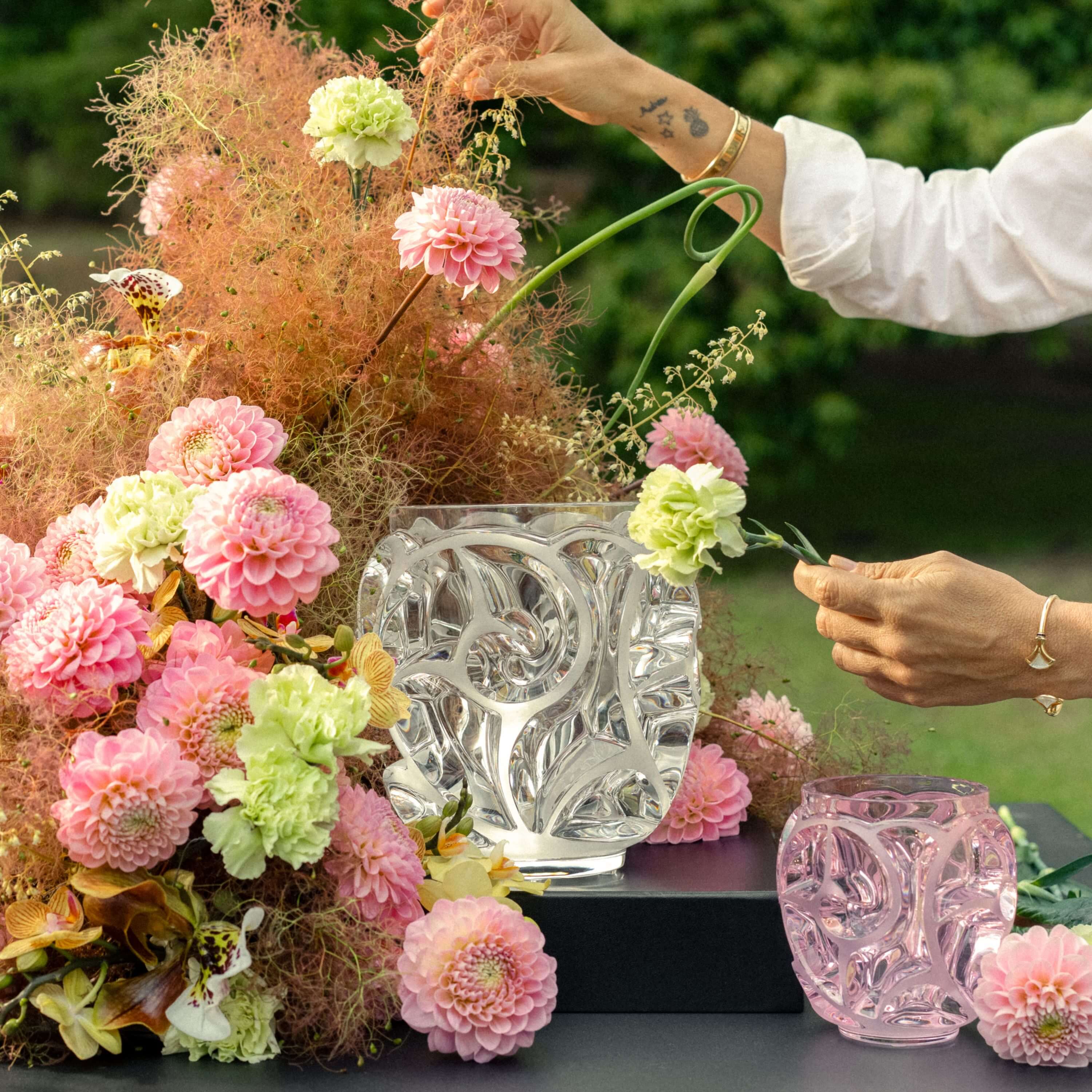 Tourbillons vase – Lalique France