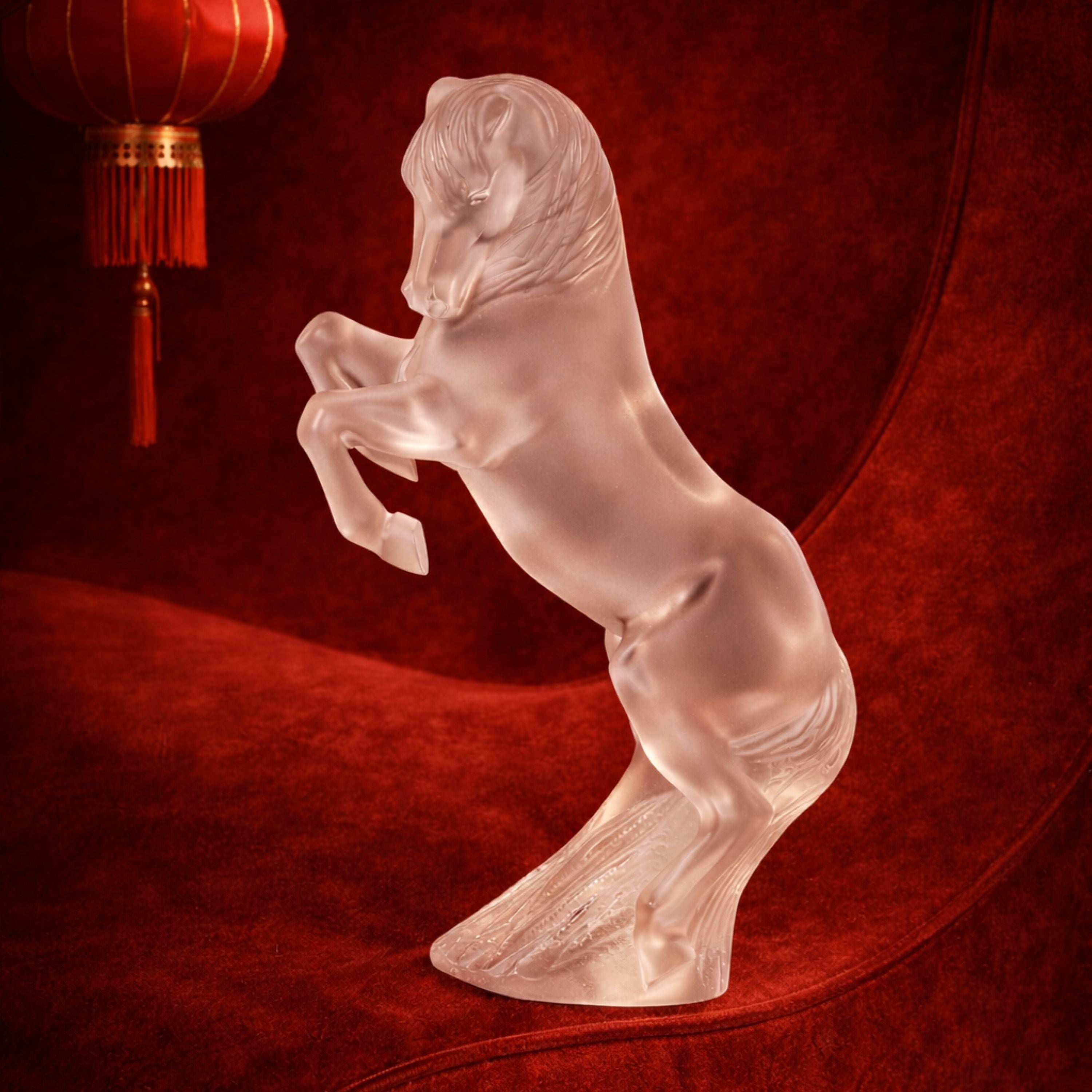 Prancing Horse Sculpture, Large size – Lalique France