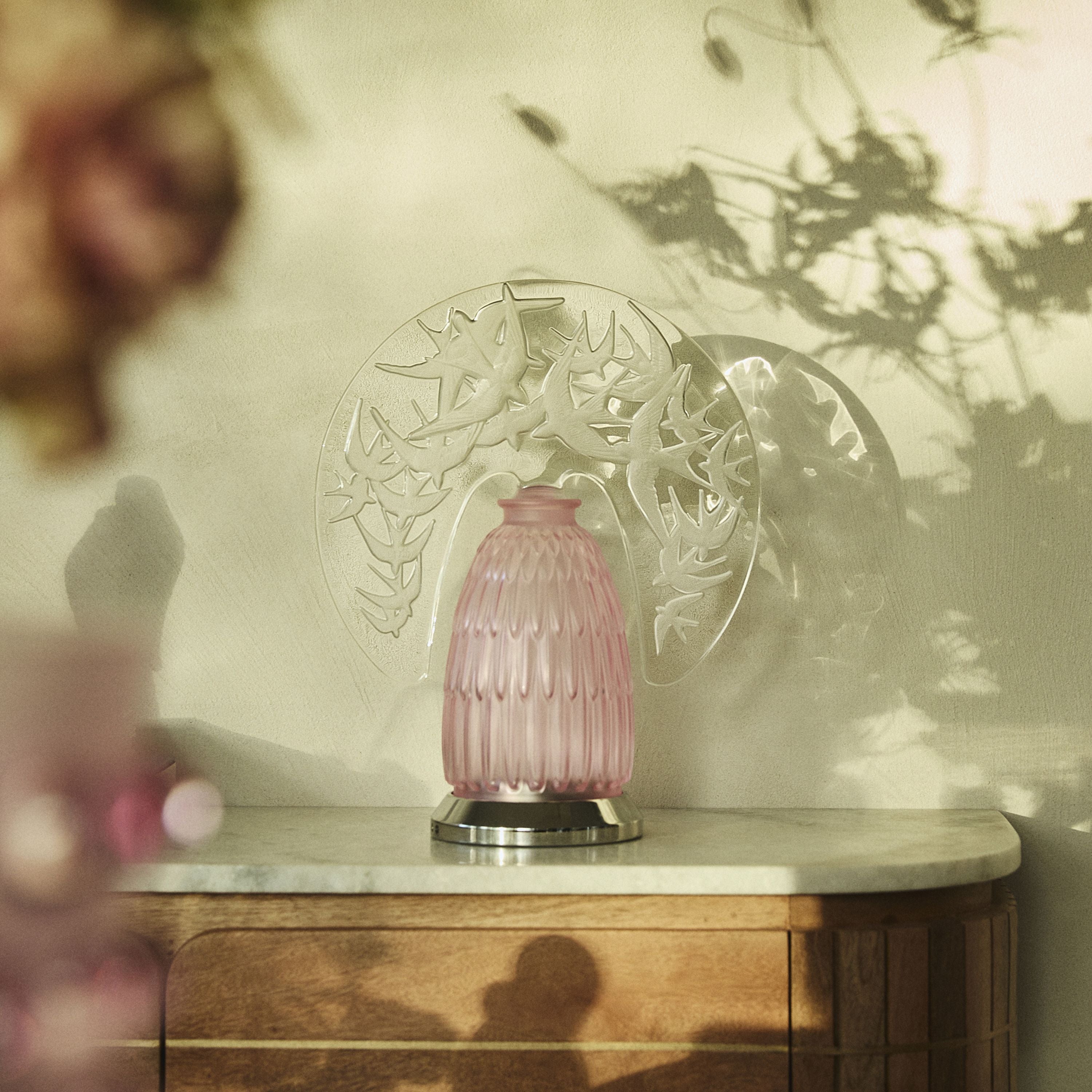 【未使用】売切！！　LALIQUE ボール　即出し可能 Swallows Wireless Lamp – Lalique France