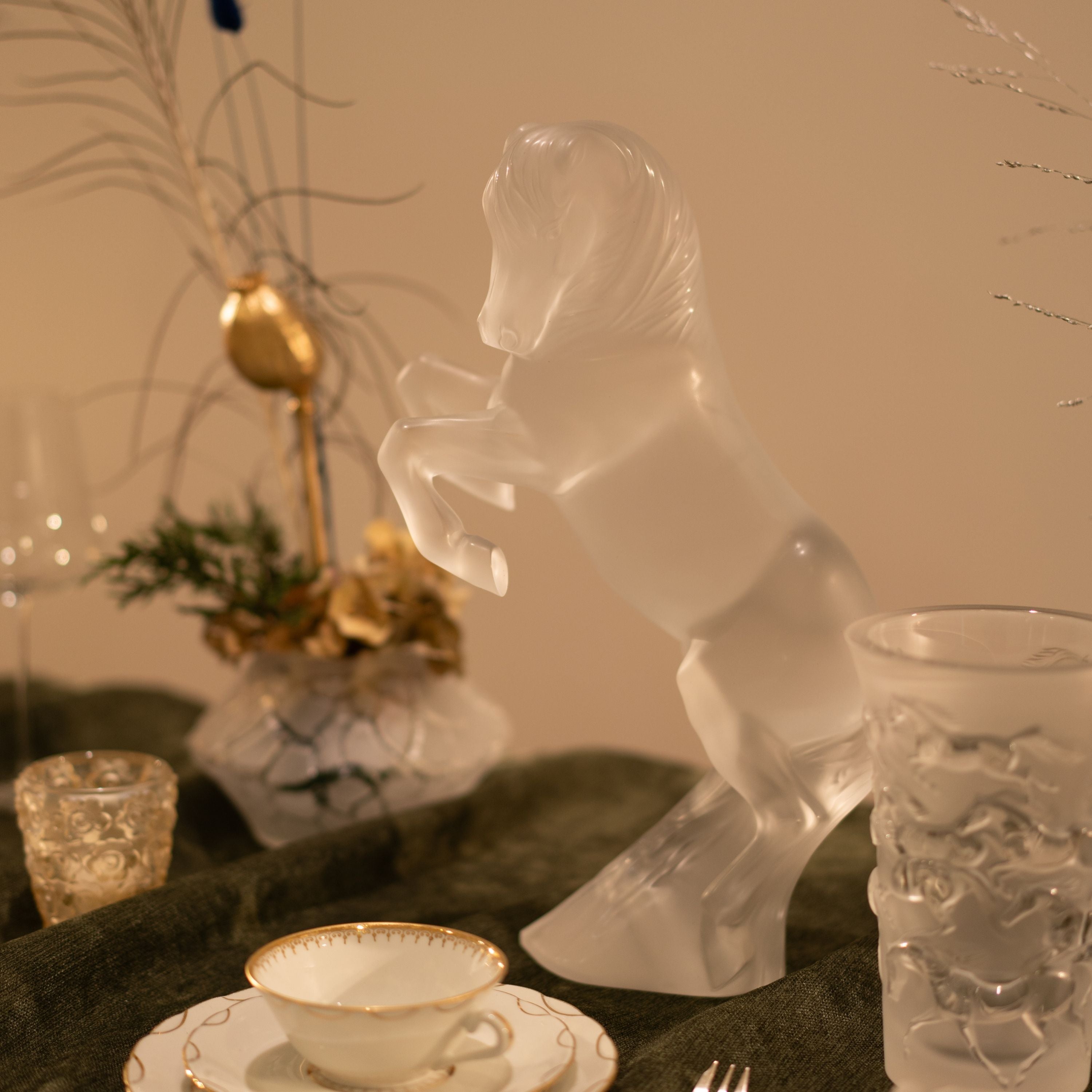Prancing Horse Sculpture, Large size – Lalique France