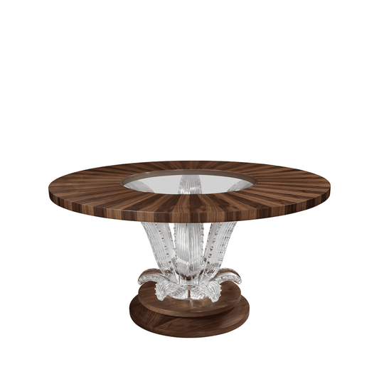 Table basse Cactus noyer grand modèle