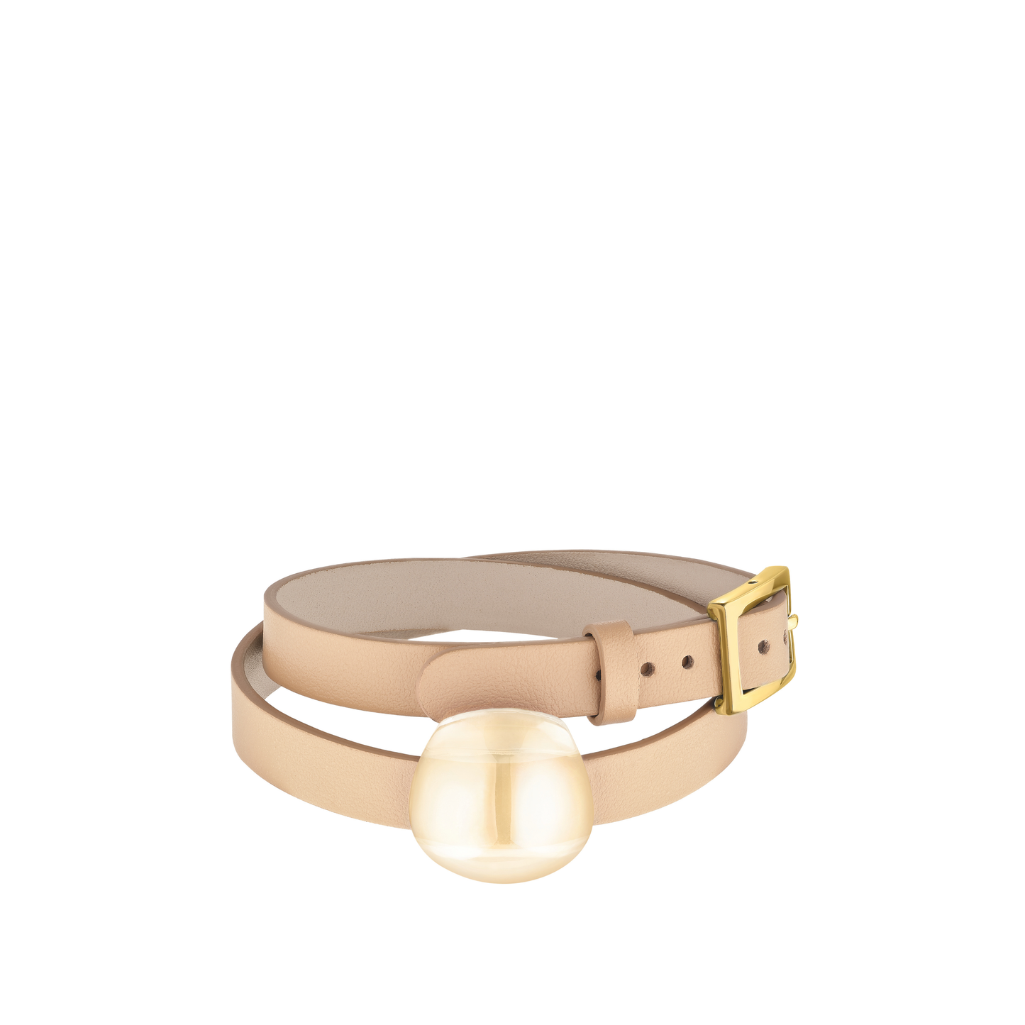 Bracelet Cuir Cabochon